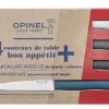 Opinel Coffret de 4 couteaux de table Bon Appétit + Tempête (Couleurs panachées) Sale