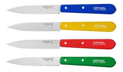 Opinel Coffret de 4 Couteaux N°112 Couleurs Classiques