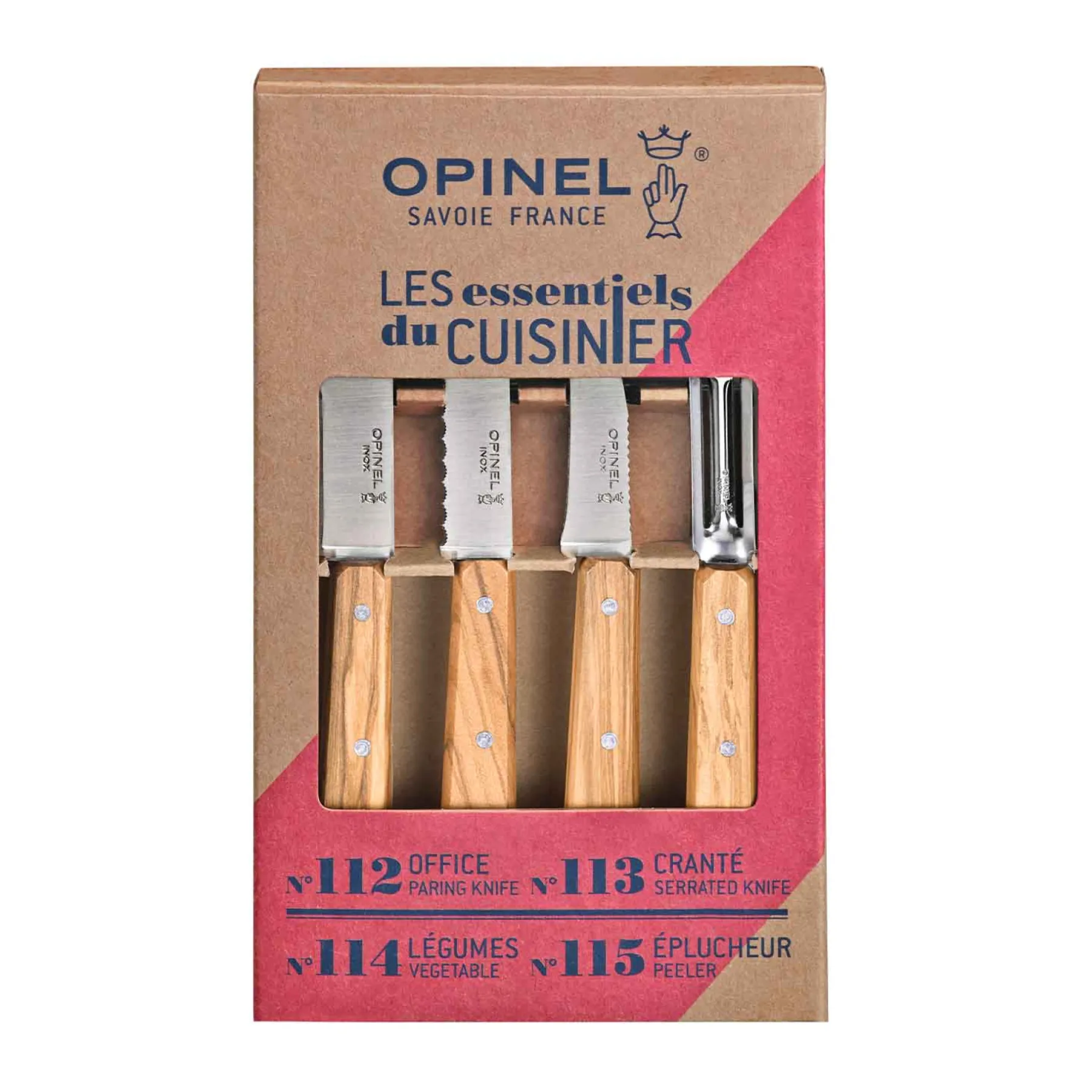 Opinel Coffret les Essentiels Olivier Outlet