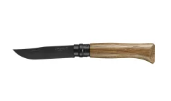 Opinel Couteau lame noire, N°08 Chêne Black Online