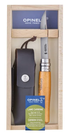 Opinel N°08 Carbone + étui Sale