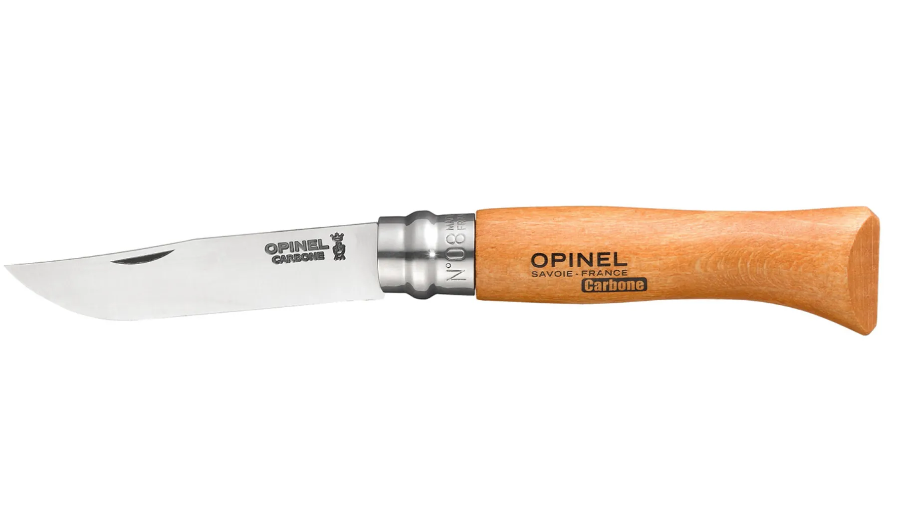 Opinel N°08 Carbone + étui Sale