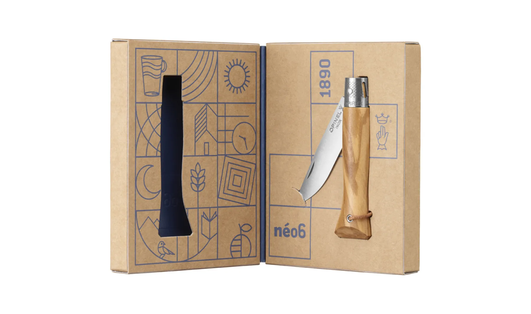 Opinel néo6 Opiflex Olivier Sale